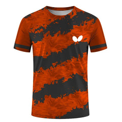 Men's short-sleeve, round-neck T-shirt, 3D, quick-drying, printed prom dress style, loose, breathable, comfortable, Summer