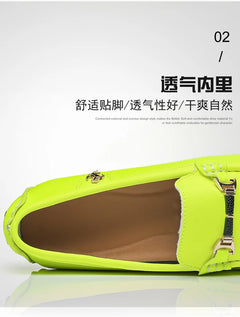 MAEDEF Men's Loafers 2024 Spring Autumn Fashion Shoes Men Classic Brand High Quality Leather Comfy Drive Shoes Boat Casual Shoes