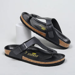 Big Size Mens Flip Flops Microfiber Leather Slippers Clogs Chanclas Hombre Chinelo Masculino Claquette Homme Summer Casual Shoes