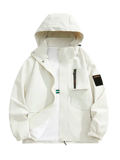 Plus Size Men's Waterproof Hiking Jackets S-8XL Windproof Windbreaker Coat Breathable Fishing Camping Trekking Jacket Clothing