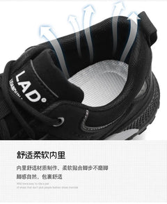 High Quality Men's Sneakers Classics Men Lace-up Shoe for Outdoor Breathable Hiking Shoes Comfortable Sneakers Male Safety Shoes
