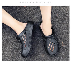 Male Slippers EVA Outdoor Vacation Simple Sandals Indoor Anti-slip Waterproof Clogs Off White Shose Summer Platform Shoes