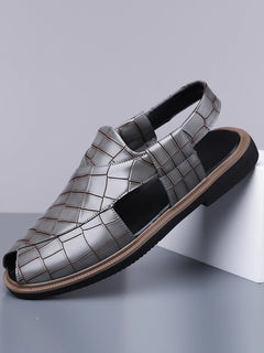 Men's Summer Fashionable Breathable Sandals Wear-Resistant Anti-Slip Comfortable Versatile Trendy Men's Shoes-2021