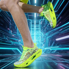 Running Shoes Speciality Carbon Board Marathon Men Sports Breathable Lightweight Women's Comfortable Athletic Nonskid Sneakers
