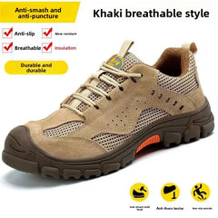 Electrician Insulated Shoes 6kv Safety Work Shoes for Men Soft Bottom Anti Crush And Piercing Construction Site Work Boots