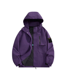 Plus Size Men's Waterproof Hiking Jackets S-8XL Windproof Windbreaker Coat Breathable Fishing Camping Trekking Jacket Clothing