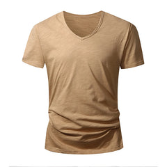 100% Cotton Men T-shirt Summer Short Sleeve Tops Tee Black White Male Clothing Soft High Quality Homme Tshirt Casual T Shirt Men