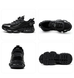 Indestructible Steel Toe Shoes for Men Women Construction Industrial Work Safety Sneakers Rotated Button Easy Wear