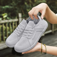 Wide Toe Sports Shoes for Men and Women Unisex Barefoot Sneakers for Hiking Yoga and Daily Wear Comfortable and Breathable