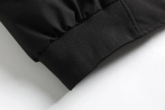Spring Autumn Winter New Fashion Men’s Casual Trendy Color-coded Loose Fake 2 Piece Set Jacket Male Hooded Coats Clothes Tops