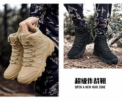 New Men's Boots Outdoor Hiking Boots Men Winter Desert Boots Motocycle Boots Zapatos Hombre