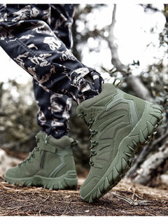 New Men's Boots Outdoor Hiking Boots Men Winter Desert Boots Motocycle Boots Zapatos Hombre
