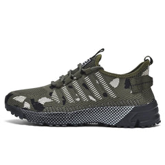 Men's lightweight sneakers summer new breathable anti-slip outdoor racing running shoes fashion Joker student speed sports shoes