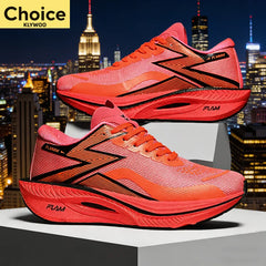 Running Shoes Carbon Board Speciality Marathon Men Sports Breathable Lightweight Women's Comfortable Athletic Nonskid Sneakers
