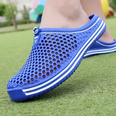 YRZL Men Slippers Lightweight Breathable Fashion Women Shower Slipper High Quality Beach Couple Flip Flop Swimming Shoes