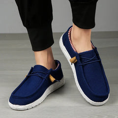 Canvas Loafers Comfortable Walking Flats for Man  Non Slip Soft Moccasins Sneakers Summer loafers Men Casual Shoes Slip on