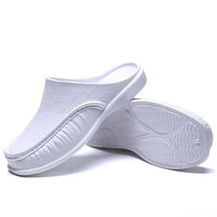 2025 Men Shoes EVA Slip on Flats Shoes Men's Slippers Men Walking Half Slipper Comfortable Soft Household Sandals