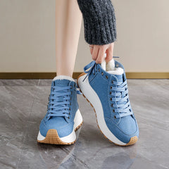 2025 New Designer Women Sneakers High Quality Shoes Female Women Shoes for Women Lace Up Platform Sneakers Женская Обувь