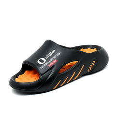 Men Slippers 2024 Summer New Platform Slides Sandals EVA Soft-sole Men Shoes Indoor Outdoor Walking Beach Shoes Flip Flops