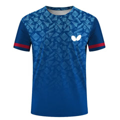 Men's short-sleeve, round-neck T-shirt, 3D, quick-drying, printed prom dress style, loose, breathable, comfortable, Summer