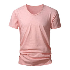 100% Cotton Men T-shirt Summer Short Sleeve Tops Tee Black White Male Clothing Soft High Quality Homme Tshirt Casual T Shirt Men