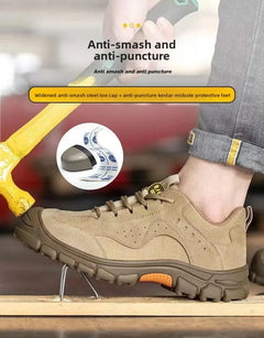 Electrician Insulated Shoes 6kv Safety Work Shoes for Men Soft Bottom Anti Crush And Piercing Construction Site Work Boots