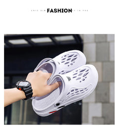 Male Slippers EVA Outdoor Vacation Simple Sandals Indoor Anti-slip Waterproof Clogs Off White Shose Summer Platform Shoes