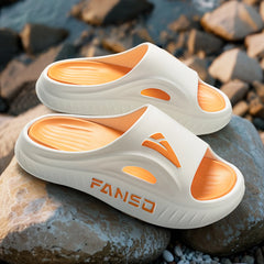 EVA Men Outdoor Slippers Sports Heightened Thick Bottom Slippers Comfortable Breathable Outdoor Slippers