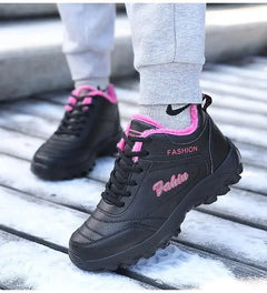 New 2025 Autumn Winter Sneakers Women Comfort Soft Sole Non Slip Casual Shoes for Women PU Waterproof Sport Shoes Zapatillas