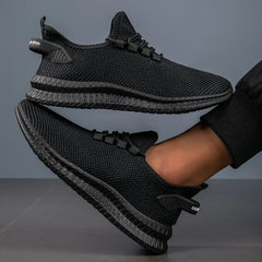 YRZL Mens Running Breathable Lightweight Sneakers Men Casual Sports Shoes Anti Slip Walking Shoes Comfortable Gym Training Shoes