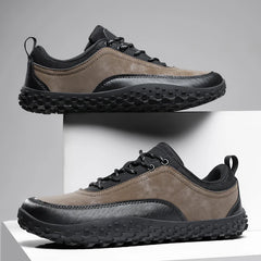 VENOCON Barefoot Minimalist Men's Stylish Style Casual Shoes Sneakers With Wide Nose Toe Box Walking Hiking Trail Footwear Man