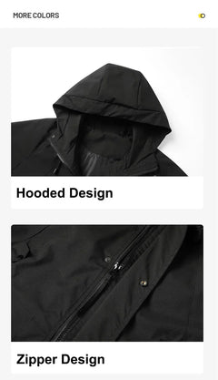Unisex Outdoor Waterproof Jacket Windbreaker Coat Autumn Breathable Fishing Camping Windproof Jackets Men Women Clothing