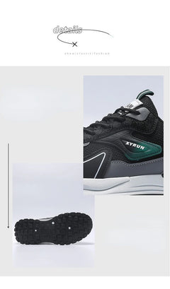 Fashion Men Shoes Versatile Mesh Men Sneakers Brand Breathable Running Shoes Anti-Slip Platform Sport Shoes Male Tenis Masculino