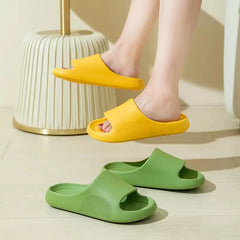 Big Size 50 51 Men Flip Flops Women Soft Sole Platform Slides Summer Beach Sandals Couples Slippers Home Non Slip Bathroom Shoe