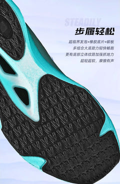 Men Running Shoes Marathon Sports Air Cushion Carbon Board Breathable Lightweight Comfortable Women Outdoor Athletic Sneakers