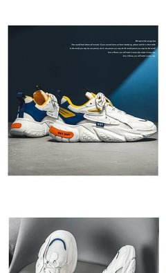 2025 Fashion and Comfortable Mesh Breathable Outsole Shoes Summer Hot Sale Mens Casual Shoes Thick Bottom Breathable Sneaker