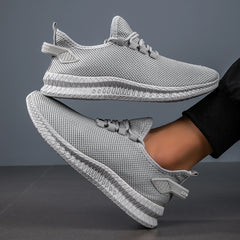 YRZL Mens Running Breathable Lightweight Sneakers Men Casual Sports Shoes Anti Slip Walking Shoes Comfortable Gym Training Shoes