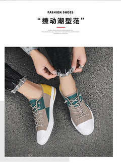 Men Sneakers Casual Shoes Men Flat Brand Fashion Canvas Shoes Comfortable Driving Tennis Sports Shoes Student