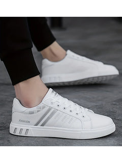 Men's lightweight casual sneakers. Everyday outdoor running and skate shoes for men. Sizes 39 to 48.