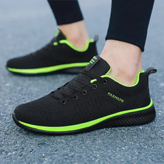 Summer Men Casual Shoes Mesh Men Flat Shoes Lightweight Big Size Breathable Walking Sneakers Men Vulcanize Shoes Tenis Masculino