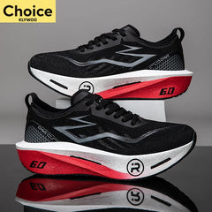 New Sports Shoes for Men Women Running Sneakers Carbon Plate Male Marathon Racing Shock-absorbing Athletics Sport Training Shoes