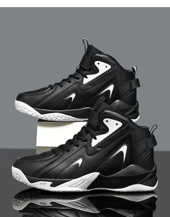 Men's plus size casual sneakers Four seasons breathable light outdoor basketball shoes fashion youth Joker sports running shoes