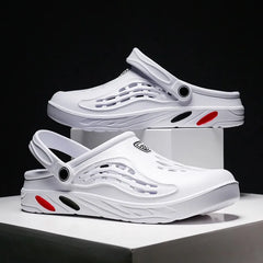 Male Slippers EVA Outdoor Vacation Simple Sandals Indoor Anti-slip Waterproof Clogs Off White Shose Summer Platform Shoes