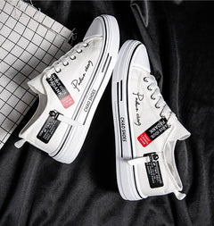 Fashion Men's Canvas Shoes Summer Breathable Men Casual Shoes Outdoor High Quality Sneakers Comfortable Low-Top Men tennis Shoes