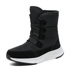 2023 Winter White Snow Boots Waterproof Non-slip Thicken Plush Warm Ankle Boots Women Shoes Botas Mujer Platform Shoes