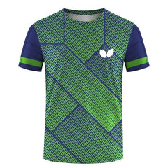 Men's short-sleeve, round-neck T-shirt, 3D, quick-drying, printed prom dress style, loose, breathable, comfortable, Summer