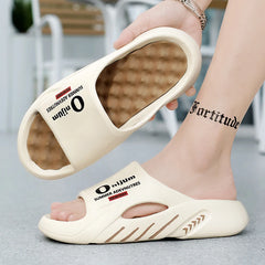 Men Slippers 2024 Summer New Platform Slides Sandals EVA Soft-sole Men Shoes Indoor Outdoor Walking Beach Shoes Flip Flops
