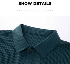 New Men's Polo Short sleeved Goldwing GL1800 Japan Motocycles Tee Ice Silk Breathable Fashion T-Shirt Male Clothes Lapel Tops
