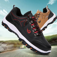 New Men's Outdoor Hiking Mountaineering Camping Running Jogging Shoes Waterproof and Anti-slip Casual Shoes Zapatillas Hombre