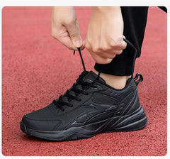 Chunky Sneaker for Men Thick Sole Versatile 2025 New Trend Mesh Lace Up Breathable Casual Sports Shoes Increased Soft Soles